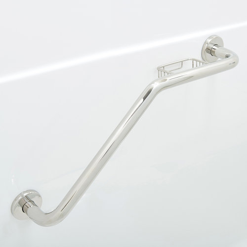 Life Line Soap Dish Grab Bar / Size 24" W, Orientation Left